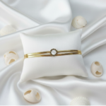 Double White Bracelet